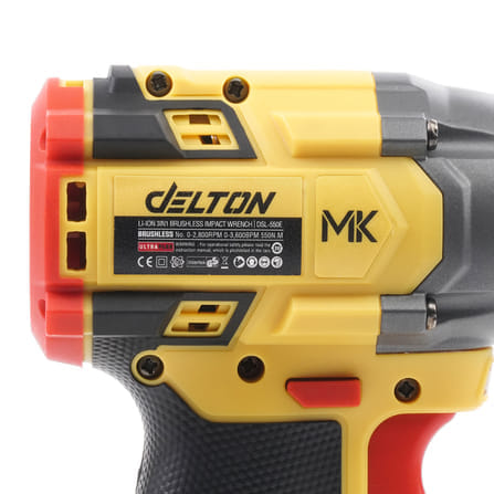 บล็อกกระแทกไร้สาย (พร้อมแบตเตอรี่) DELTON รุ่น DSL-550E TURBO FORCE 20V 12AH_4
